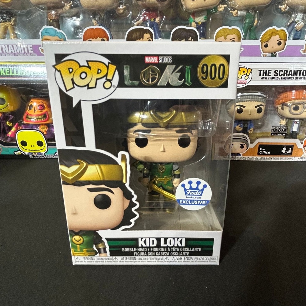 Funko Pop Marvel Loki Kid Loki #900 Funko Shop Exclusive Vinyl Bobble-Head